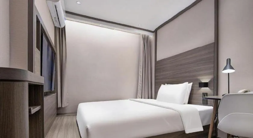 Bed in Hanting Hotel Changsha Xiangya Fu'er Ziyuan Road