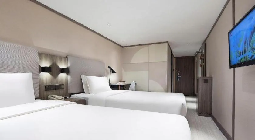 Bed in Hanting Hotel Changsha Xiangya Fu'er Ziyuan Road