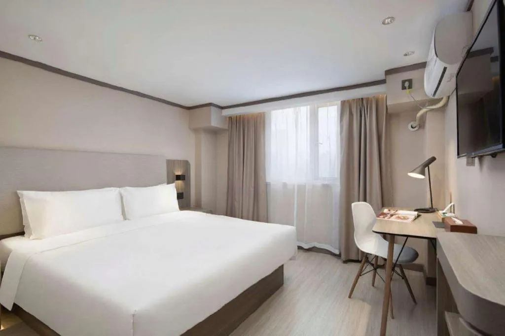 Bed in Hanting Hotel Changsha Xiangya Fu'er Ziyuan Road