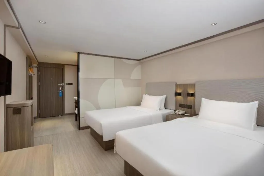 Bed in Hanting Hotel Changsha Xiangya Fu'er Ziyuan Road