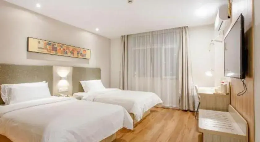 Hanting Hotel Shanghai Zhenping Road Railway Station New Hanting Hotel Shanghai Zhenping Road Railway Station New