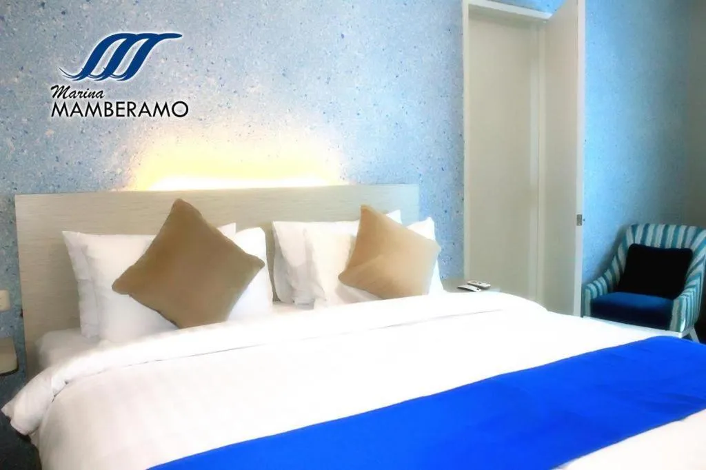 Bed in Marina Mamberamo Hotel