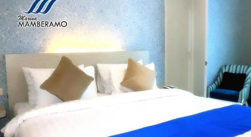Bed in Marina Mamberamo Hotel