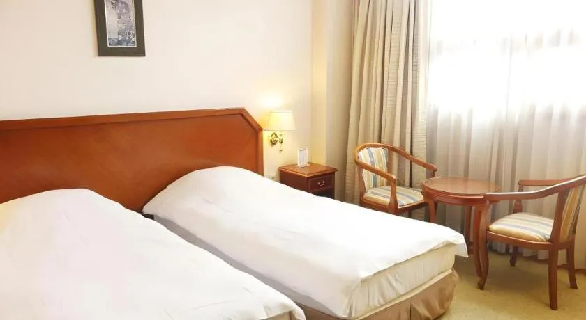 Bed in Onyang Hot Spring Hotel