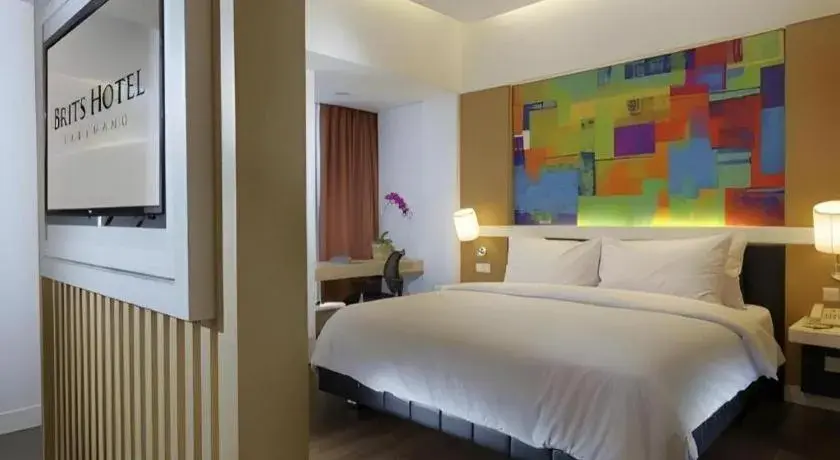 Bed in Brits Hotel Karawang Bed in Brits Hotel Karawang