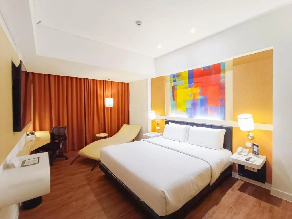 Bed in Brits Hotel Karawang