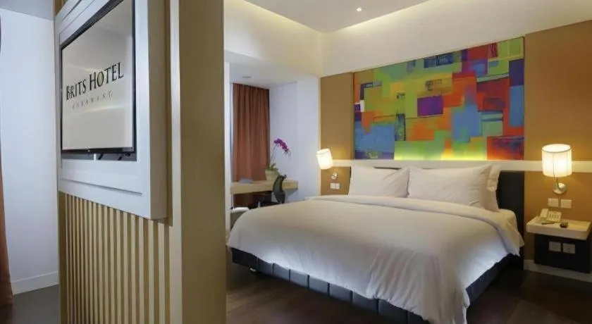 Bed in Brits Hotel Karawang