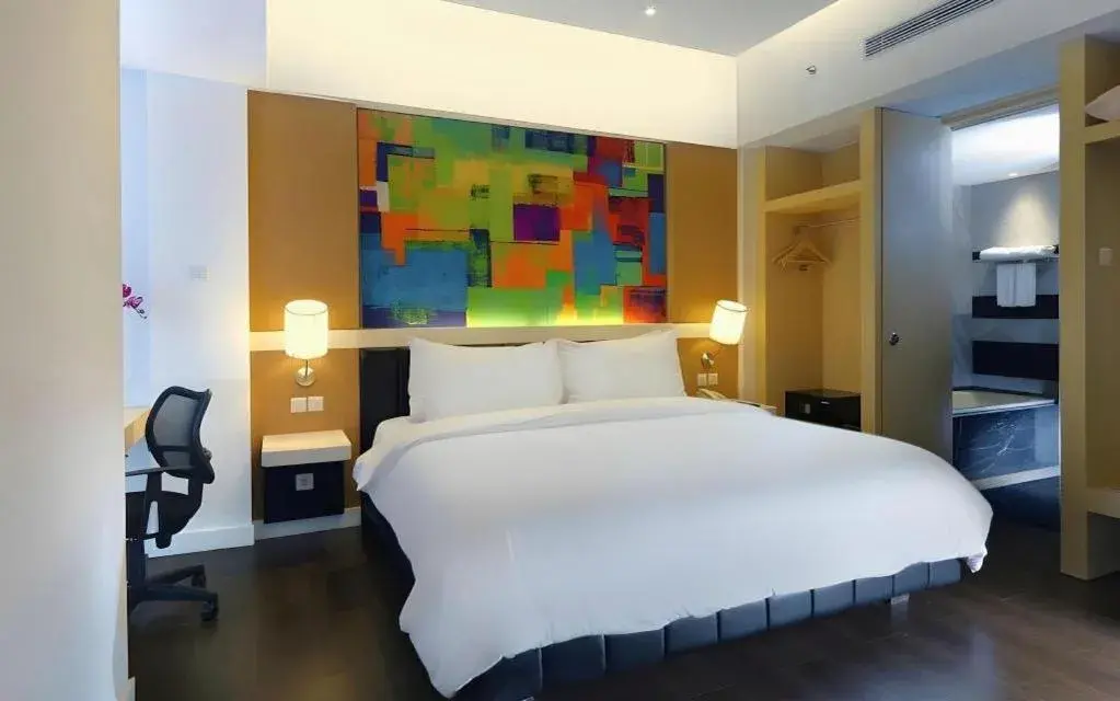 Bed in Brits Hotel Karawang Bed in Brits Hotel Karawang