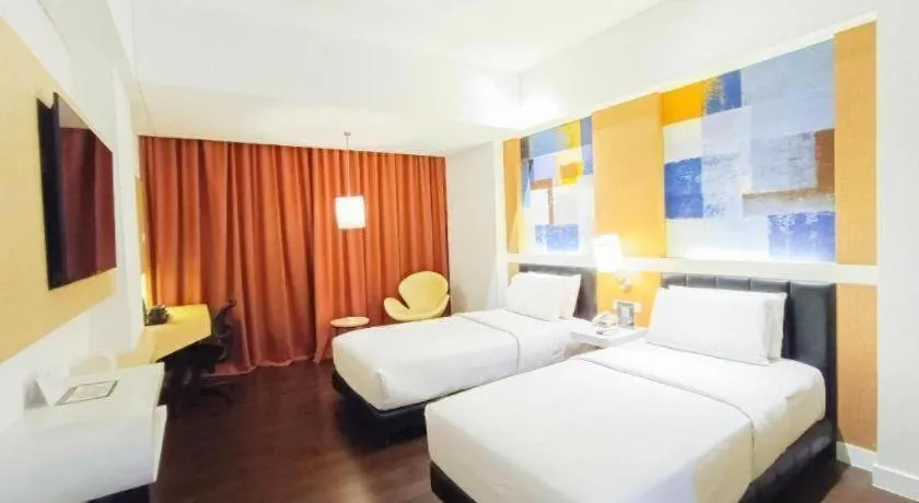 Bed in Brits Hotel Karawang