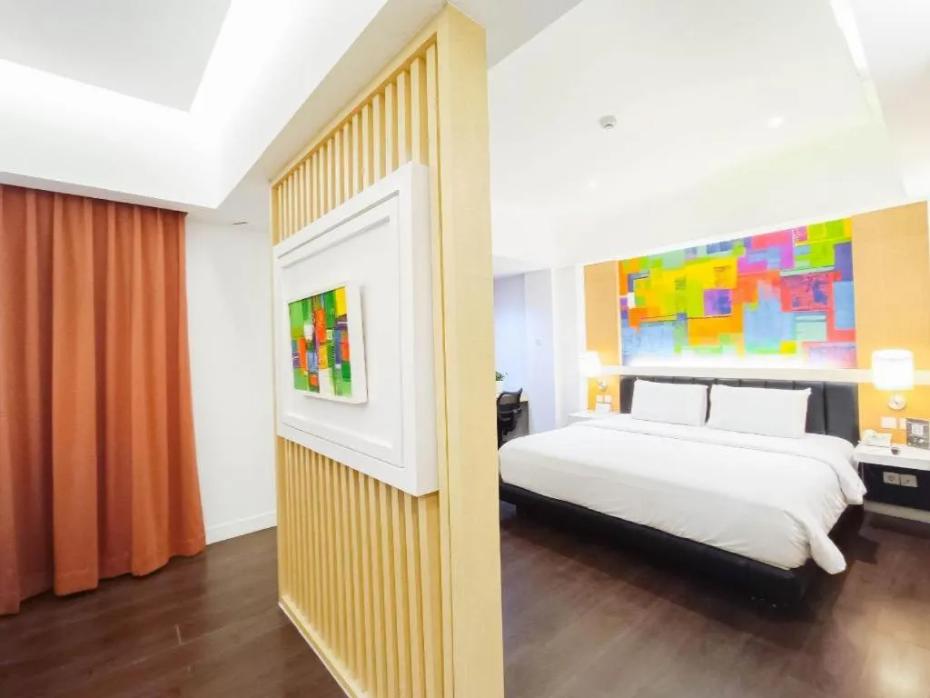 Bed in Brits Hotel Karawang