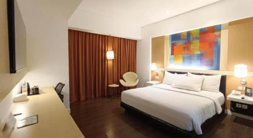Bed in Brits Hotel Karawang