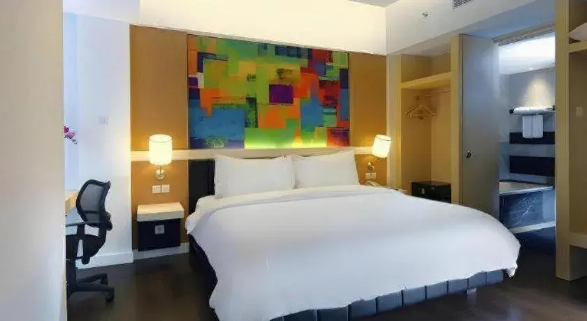 Bed in Brits Hotel Karawang Bed in Brits Hotel Karawang