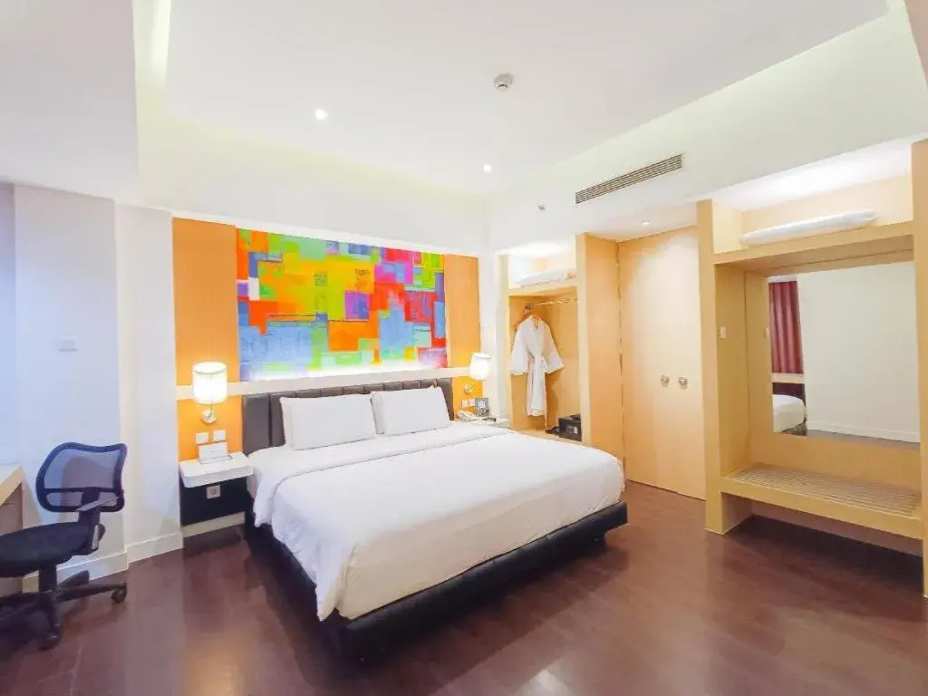 Bed in Brits Hotel Karawang Bed in Brits Hotel Karawang