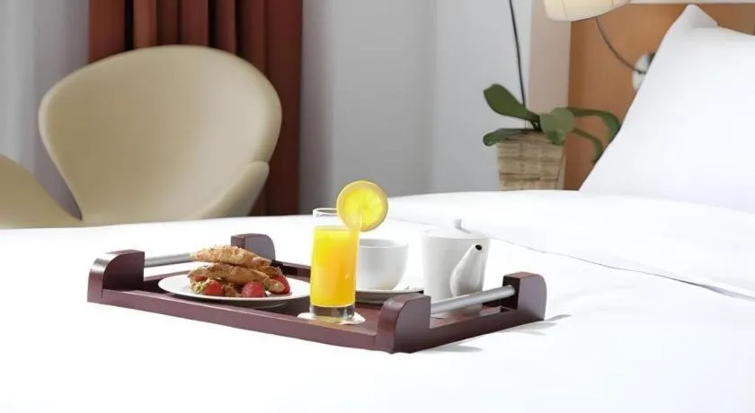 Bed in Brits Hotel Karawang