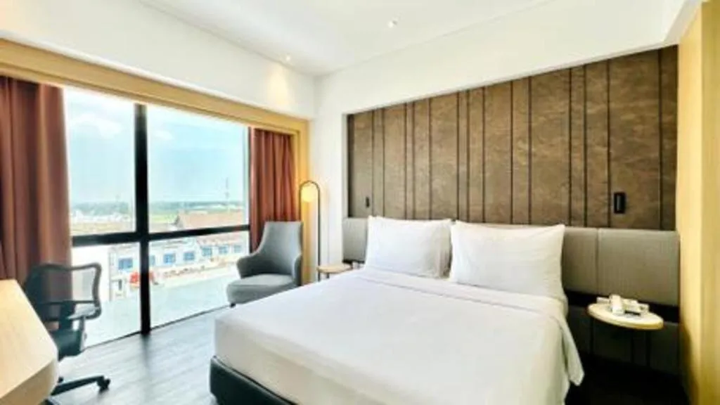 Bed in Brits Hotel Karawang