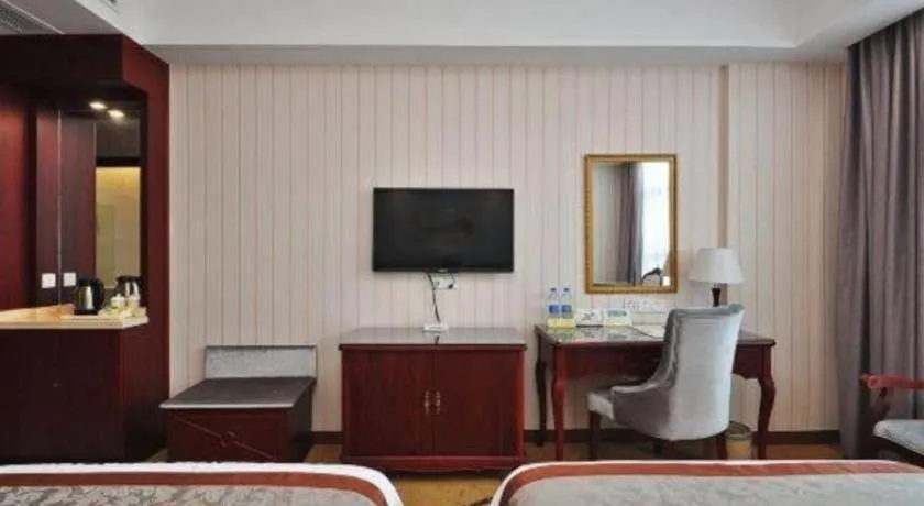 Bed in Vienna Classic Hotel Ningbo Xiangshan Wanda