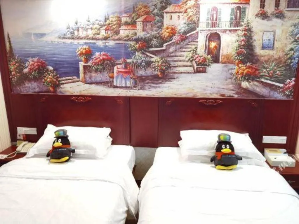 Bed in Vienna Classic Hotel Ningbo Xiangshan Wanda