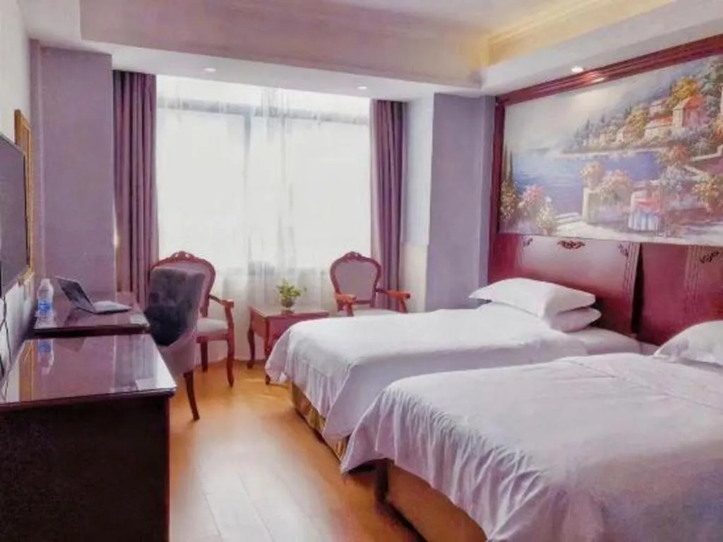 Bed in Vienna Classic Hotel Ningbo Xiangshan Wanda