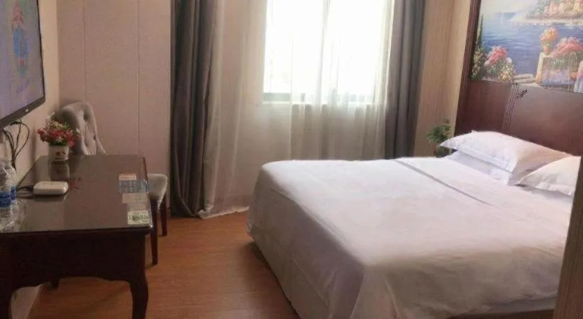 Bed in Vienna Classic Hotel Ningbo Xiangshan Wanda