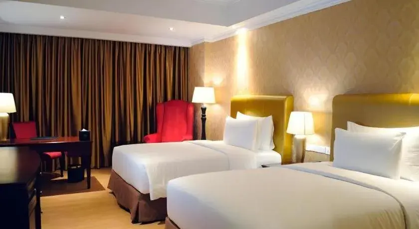 Bed in Adimulia Hotel Medan Bed in Adimulia Hotel Medan