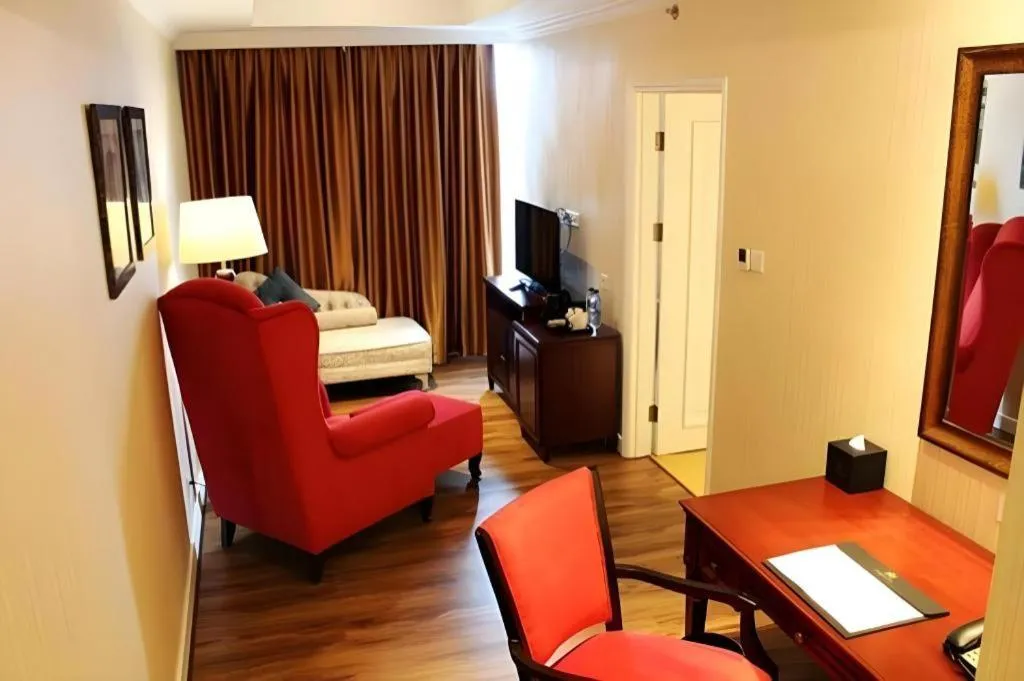 Bed in Adimulia Hotel Medan