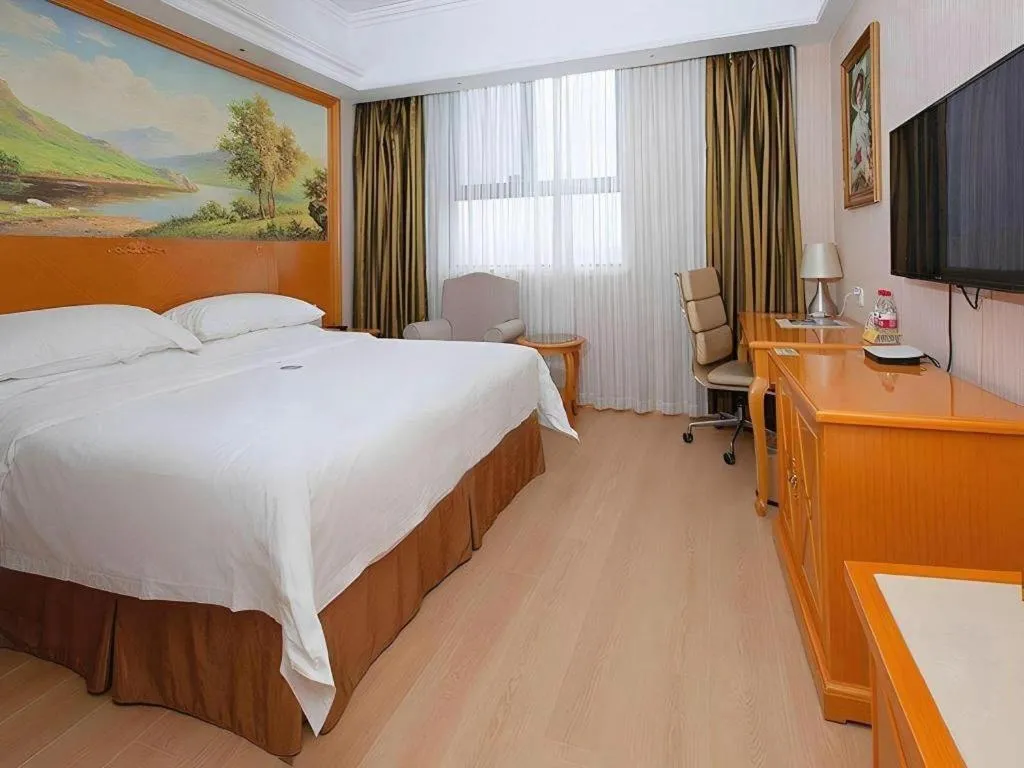 Bed in Vienna Hotel Shanghai Hongqiao Huaxin Road