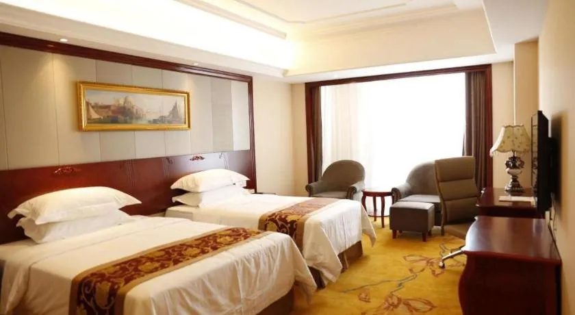 Bed in Vienna Hotel Shanghai Hongqiao Huaxin Road