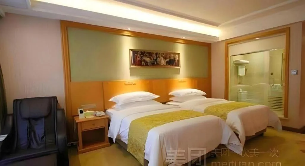 Bed in Vienna Hotel Shanghai Hongqiao Huaxin Road