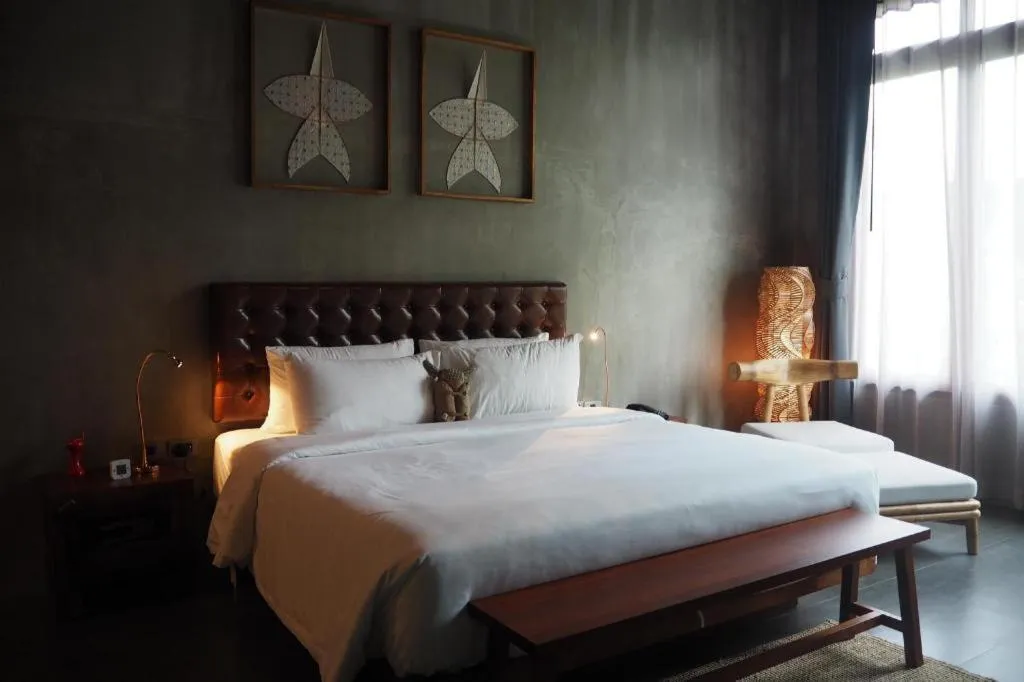 Bed in The Buffalo Amphawa