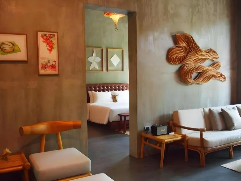 Bed in The Buffalo Amphawa Bed in The Buffalo Amphawa