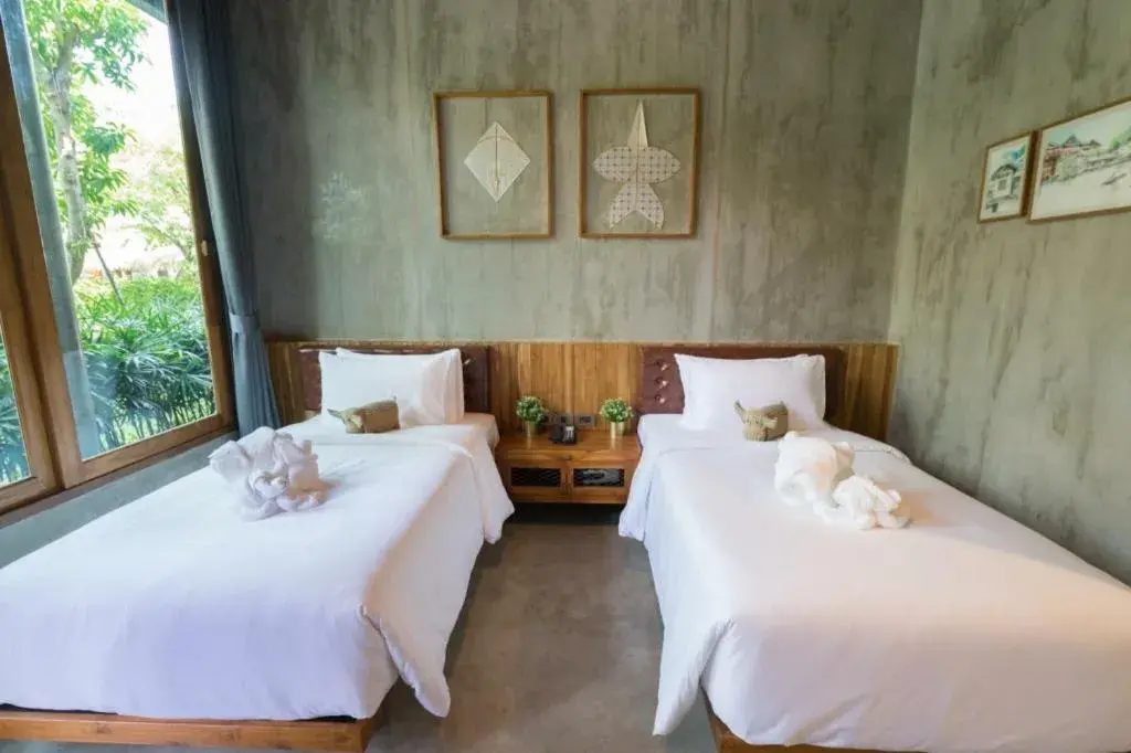 Bed in The Buffalo Amphawa Bed in The Buffalo Amphawa
