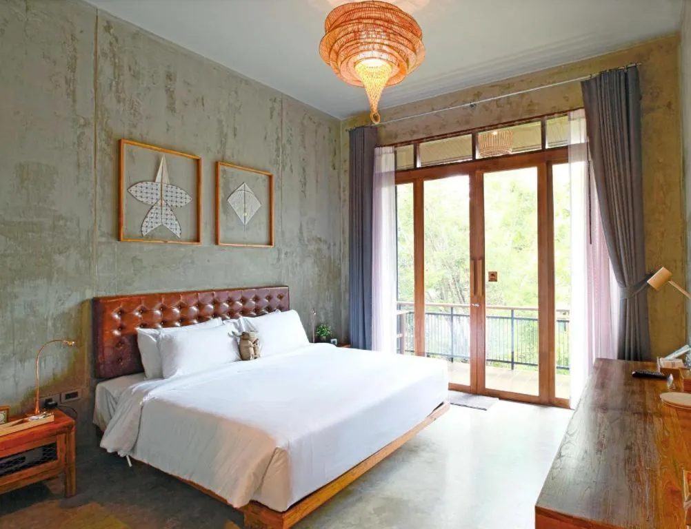 Bed in The Buffalo Amphawa