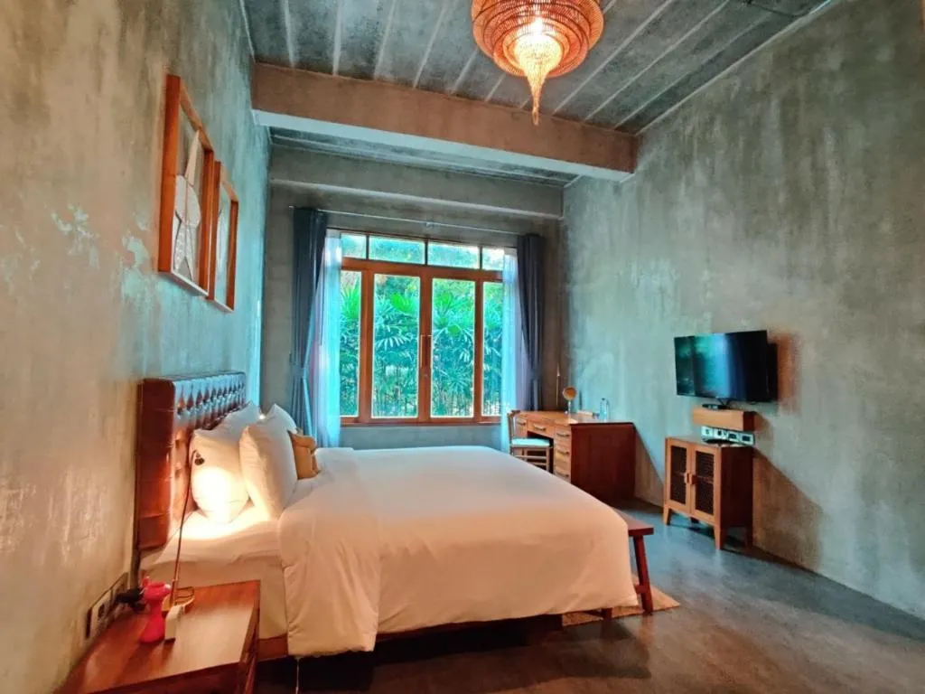 Bed in The Buffalo Amphawa