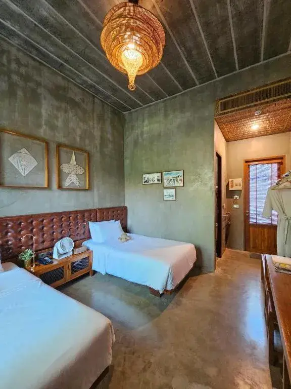 Bed in The Buffalo Amphawa Bed in The Buffalo Amphawa