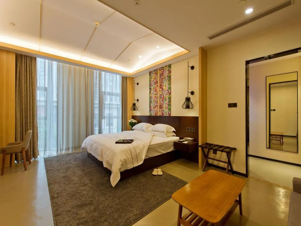 Bed in Musang Smart Hotel Changzhou