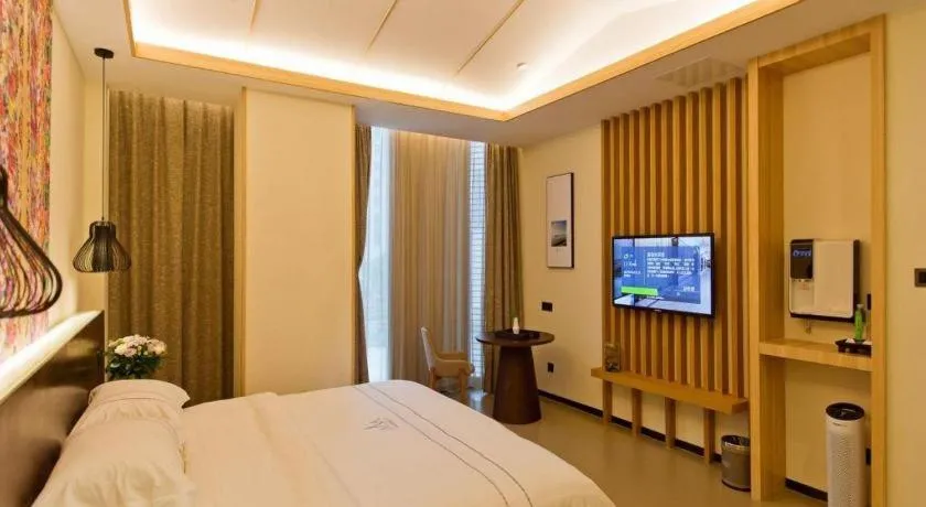 Bed in Musang Smart Hotel Changzhou