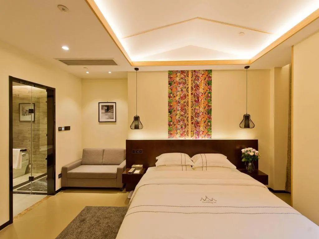 Bed in Musang Smart Hotel Changzhou