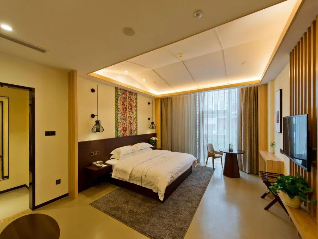 Bed in Musang Smart Hotel Changzhou
