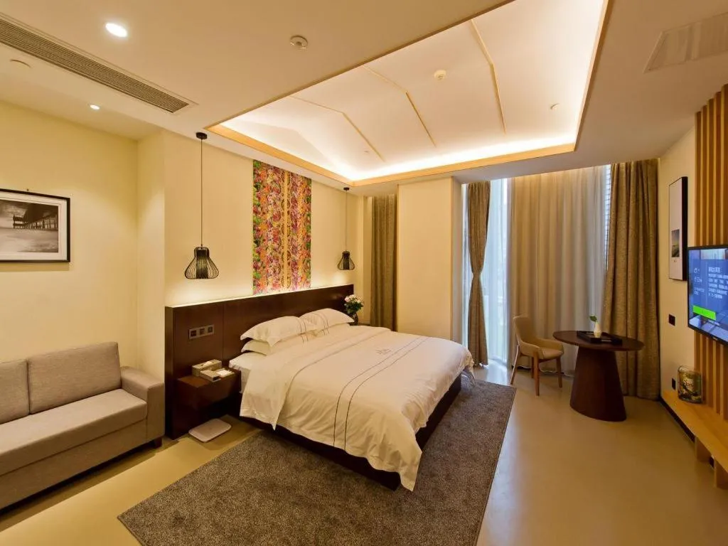 Bed in Musang Smart Hotel Changzhou