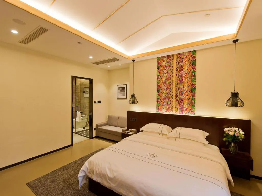 Bed in Musang Smart Hotel Changzhou