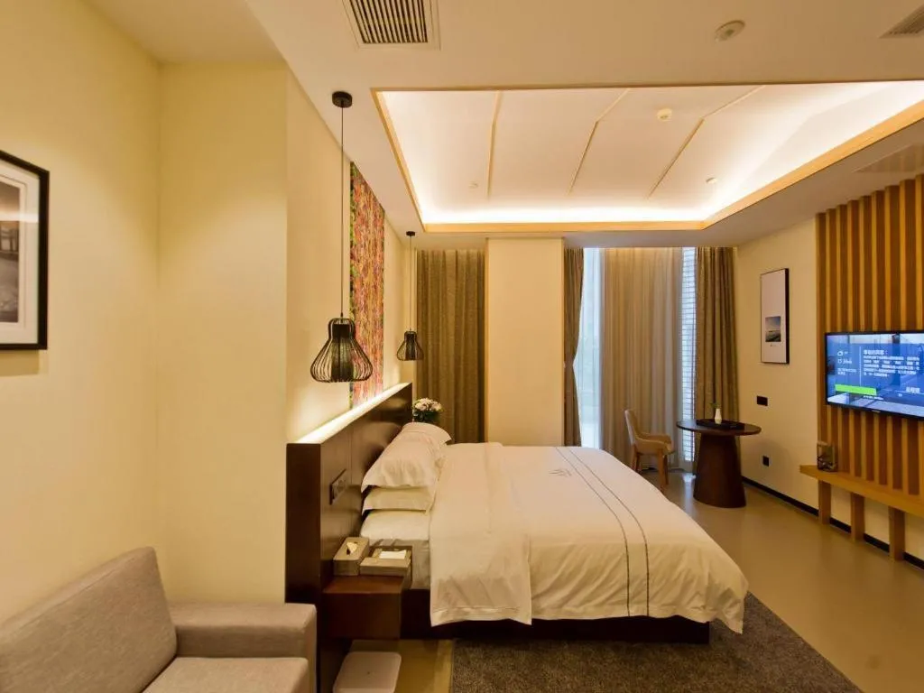 Bed in Musang Smart Hotel Changzhou