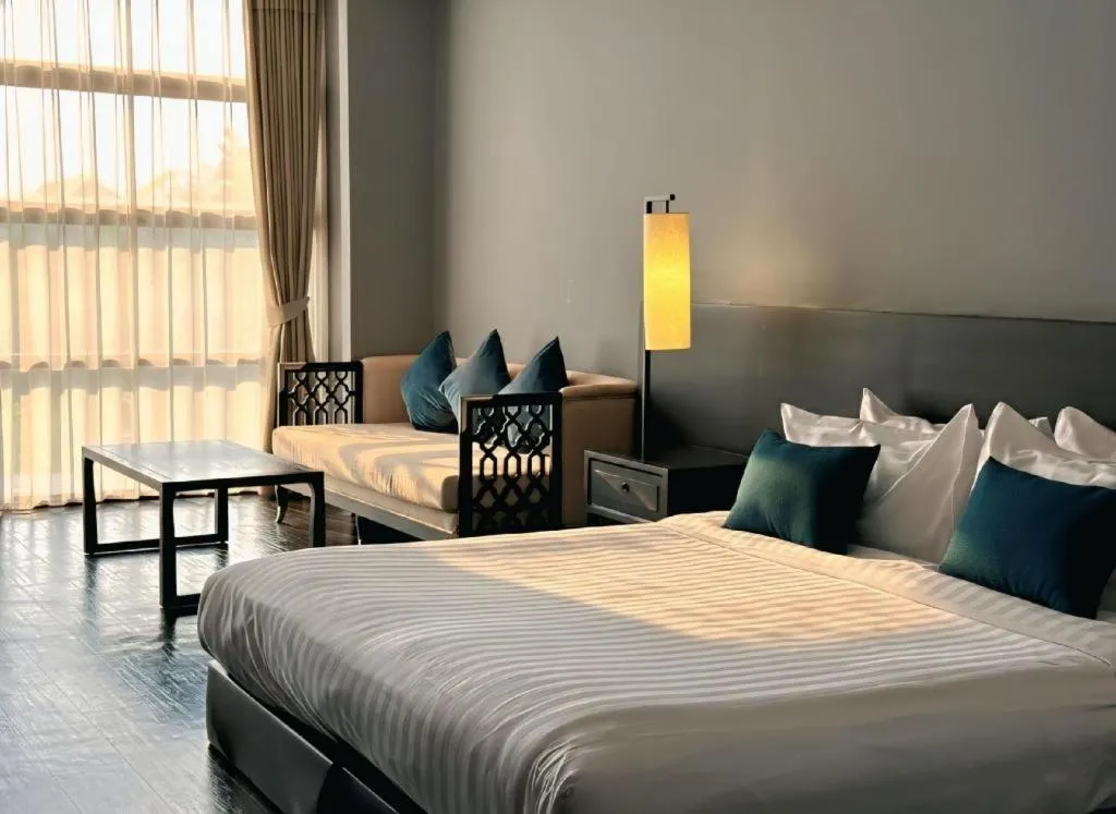 Bed in Tera Hotel Vientiane