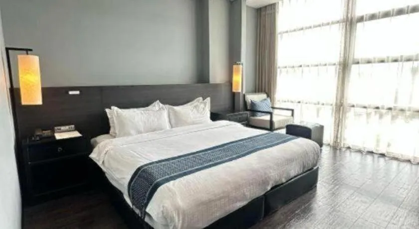 Bed in Tera Hotel Vientiane