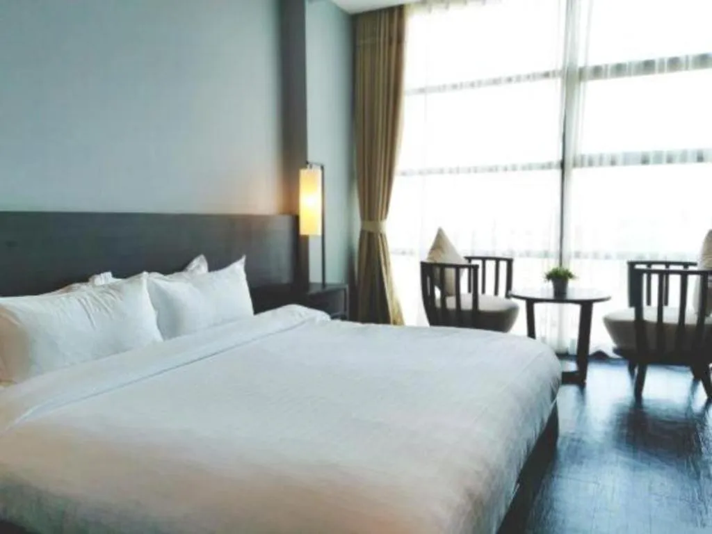 Bed in Tera Hotel Vientiane