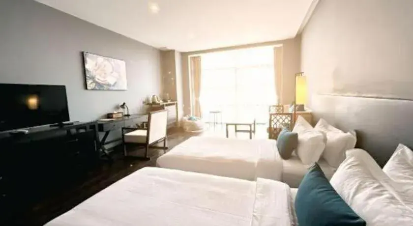 Bed in Tera Hotel Vientiane Bed in Tera Hotel Vientiane