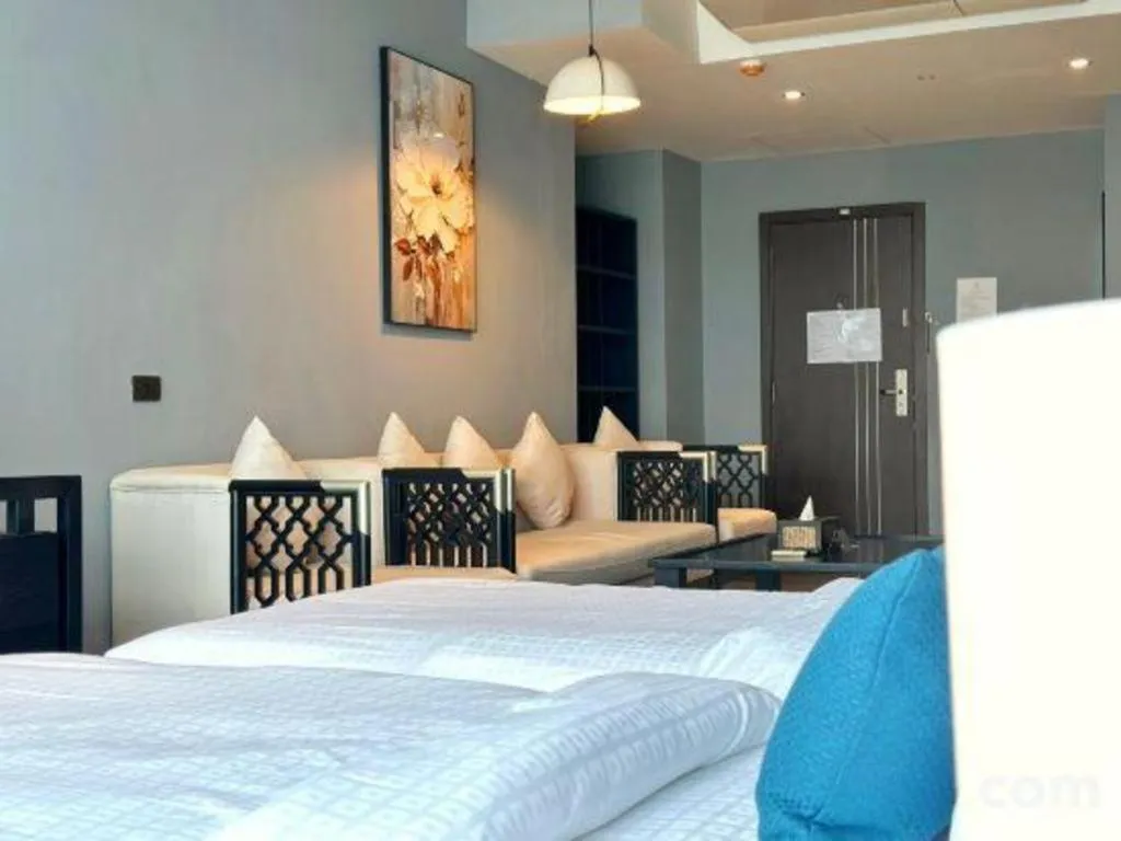 Bed in Tera Hotel Vientiane