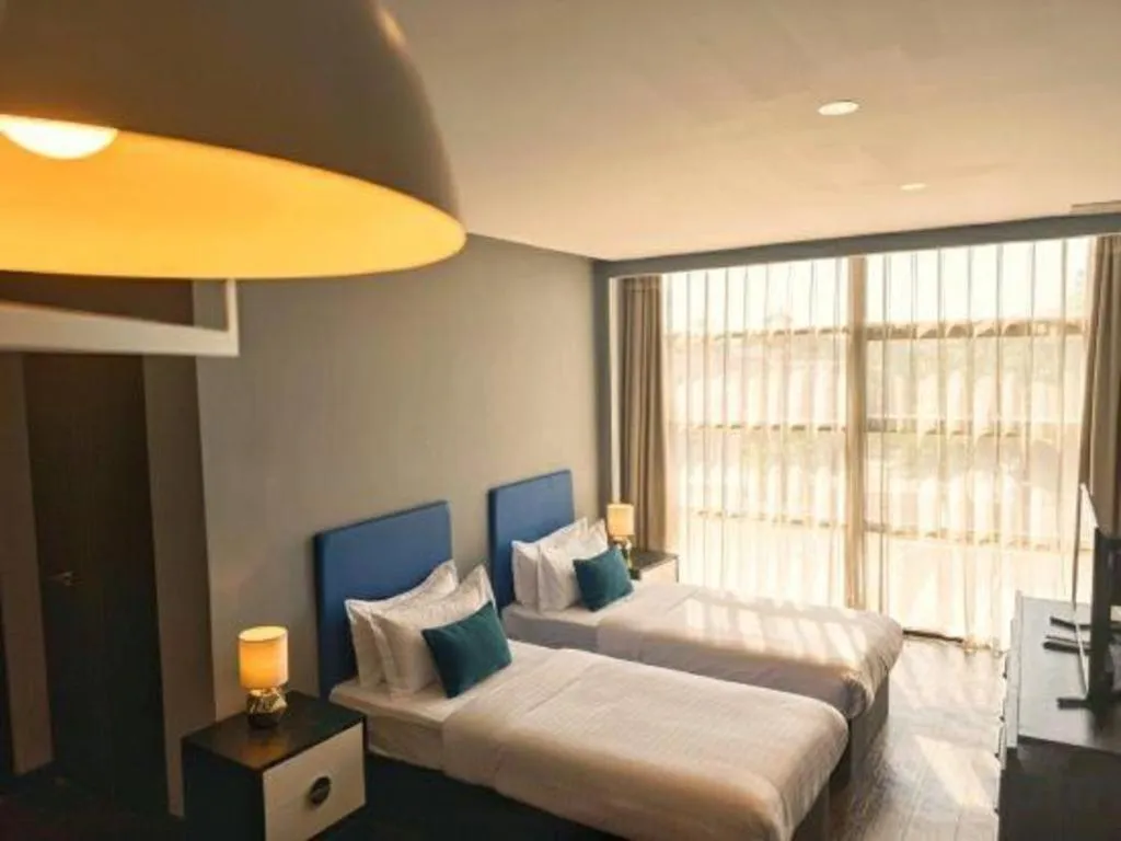 Bed in Tera Hotel Vientiane