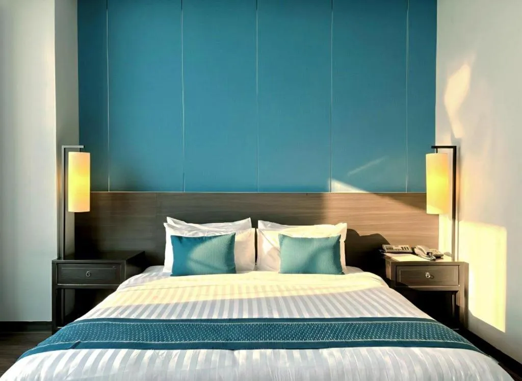 Bed in Tera Hotel Vientiane