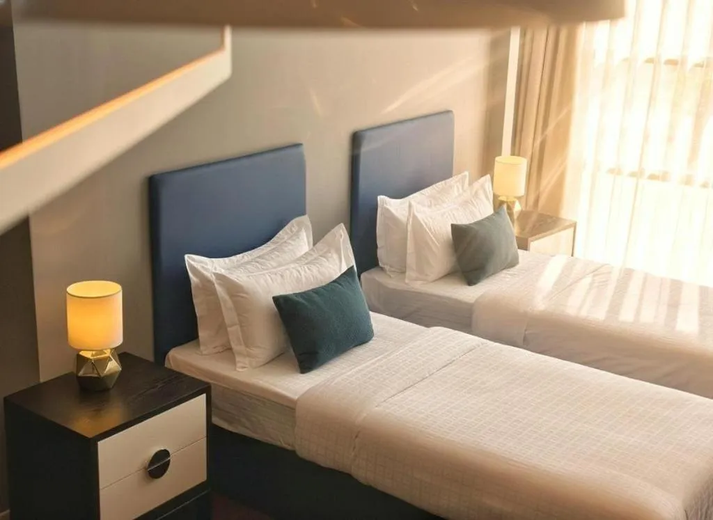 Bed in Tera Hotel Vientiane