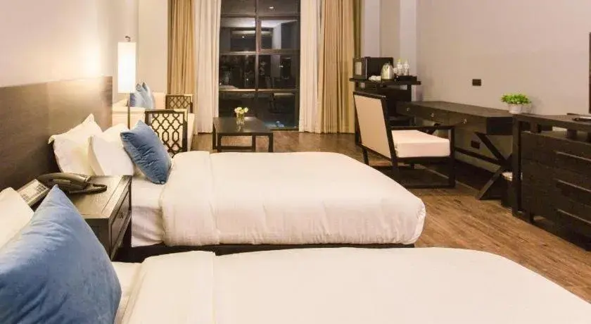 Bed in Tera Hotel Vientiane Bed in Tera Hotel Vientiane